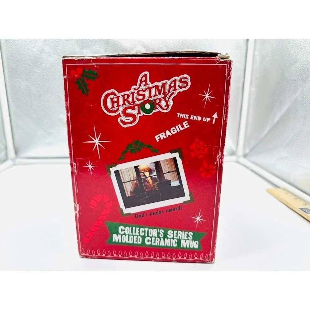 A Christmas Story Leg Lamp Mug FRAGILE‎ Crate Ceramic w/ Box New